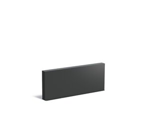 Tuinmuur aluminium 200 x 15 x h 80 cm Tuinmuur aluminium 200 x 15 x h 80 cm