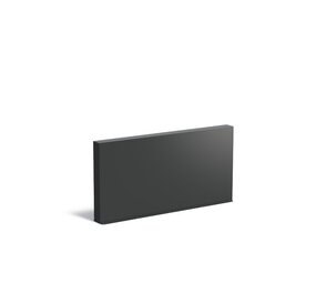 Tuinmuur aluminium 200 x 15 x h 100 cm Tuinmuur aluminium 200 x 15 x h 100 cm