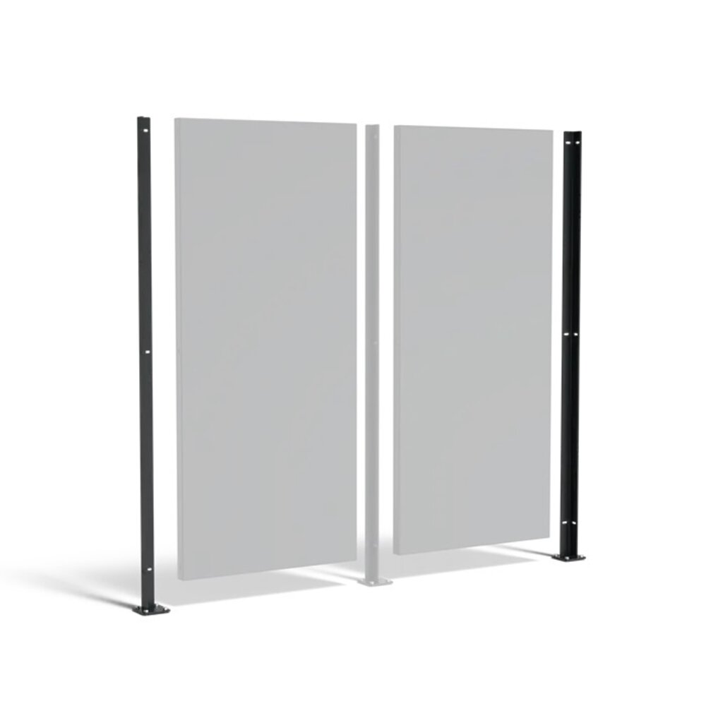 Paal - T-profiel HOEKPAAL