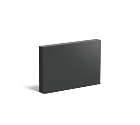 Tuinmuur aluminium 150 x 15 x h 100 cm