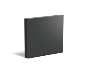 Tuinmuur aluminium 150 x 15 x h 135 cm