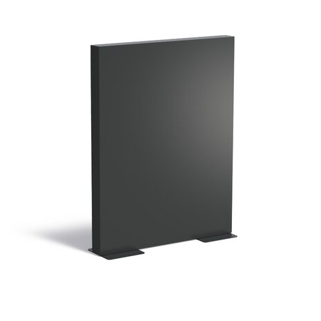 Tuinmuur aluminium 150 x 15 x h 194 cm Tuinmuur aluminium 150 x 15 x h 194 cm