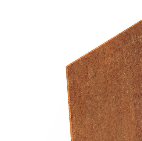 Kantopsluiting cortenstaal recht 230 cm 2 mm (40 st )