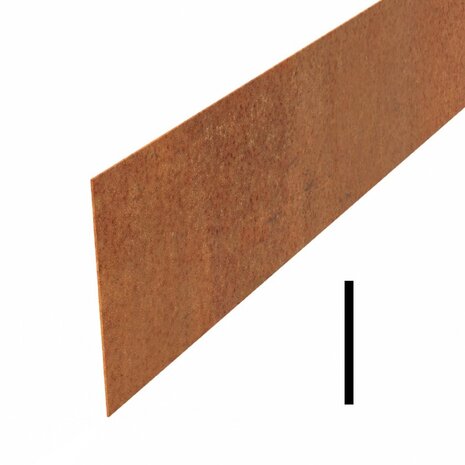 Kantopsluiting cortenstaal recht 230 cm 2 mm (20 st ) Kantopsluiting cortenstaal recht 230 cm 2 mm (20 st )