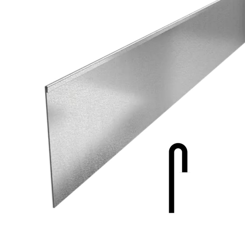 Kantopsluiting verzinkt geplet 230 cm 2 mm (5 st ) Kantopsluiting verzinkt geplet 230 cm 2 mm (5 st )