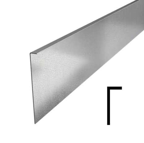 Kantopsluiting verzinkt gezet 230 cm 3 mm (5 st ) Kantopsluiting verzinkt gezet 230 cm 3 mm (5 st )