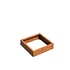 Carrez Connect cortenstaal 80 x 80 x h. 20 cm plantenbak Carrez Connect cortenstaal 80 x 80 x h. 20 cm plantenbak