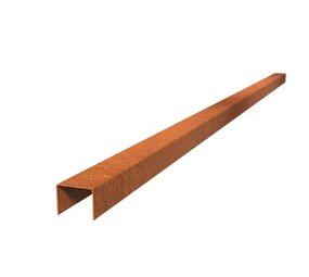 Overzetprofiel cortenstaal recht 6.4 x 5 x 230 cm, 2 mm (5 st ) Overzetprofiel cortenstaal recht 6.4 x 5 x 230 cm, 2 mm (5 st )