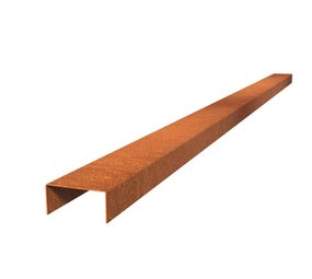 Overzetprofiel cortenstaal recht 10.4 x 5 x 230 cm, 2 mm (5 st ) Overzetprofiel cortenstaal recht 10.4 x 5 x 230 cm, 2 mm (5 st )