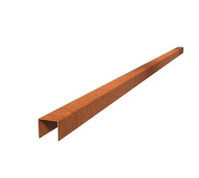 Overzetprofiel cortenstaal recht 5.4 x 5 x 230 cm, 2 mm (20 st ) Overzetprofiel cortenstaal recht 5.4 x 5 x 230 cm, 2 mm (20 st )