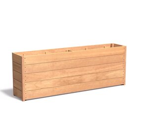 Sevilla 200x40x72 cm houten bloembak Sevilla 200x40x72 cm houten bloembak