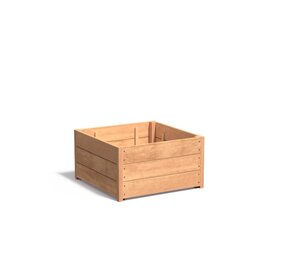 Sevilla 80x80x44 cm houten bloembak Sevilla 80x80x44 cm houten bloembak
