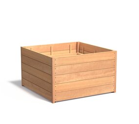 Sevilla 120x120x72 cm houten bloembak Sevilla 120x120x72 cm houten bloembak