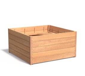 Sevilla 140x140x72 cm houten bloembak Sevilla 140x140x72 cm houten bloembak
