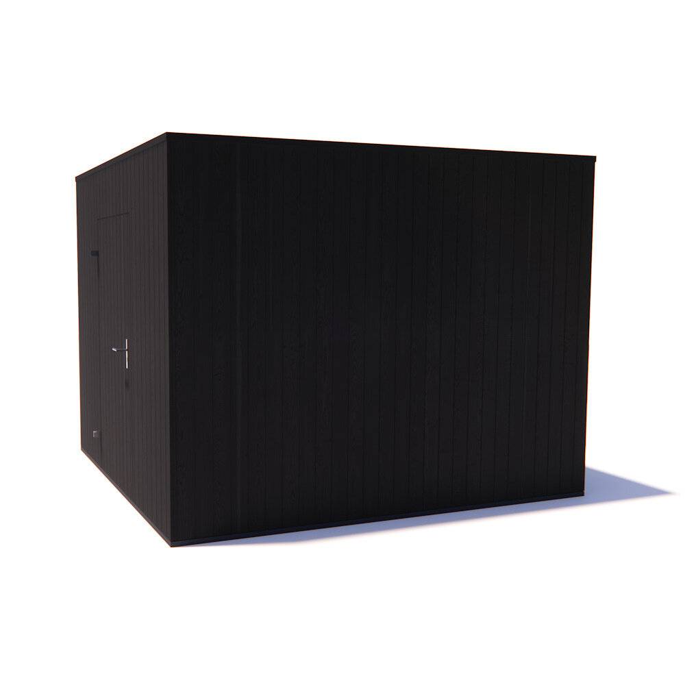 tuinhuis Kubix Vuren ZWART 300 x 300 cm tuinhuis Kubix Vuren ZWART 300 x 300 cm