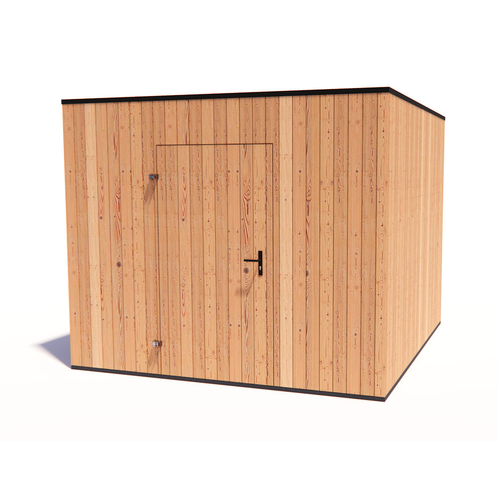 tuinhuis Kubix Douglas 300 x 300 cm afbeelding