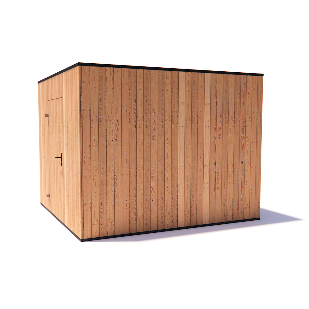tuinhuis Kubix Douglas 300 x 300 cm