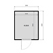 tuinhuis Kubix Douglas 250 x 300 cm tuinhuis Kubix Douglas 250 x 300 cm
