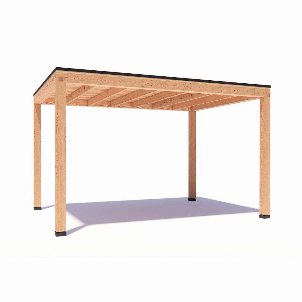 Overkapping Evin  Basis douglas 400 x 300 cm vrijstaand