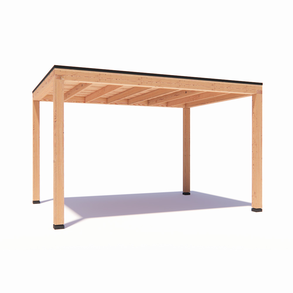 Overkapping Evin Basis douglas 400 x 300 cm vrijstaand afbeelding
