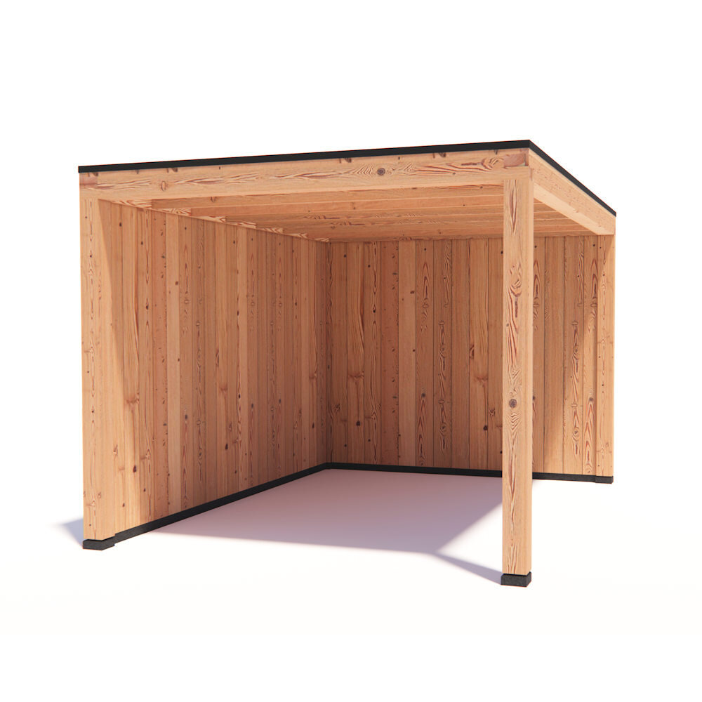 Overkapping Evin  Basis douglas 400 x 300 cm vrijstaand