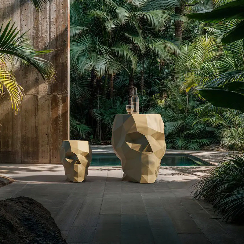 Vondom SKULL 45 x 34 x 43 cm bloempot