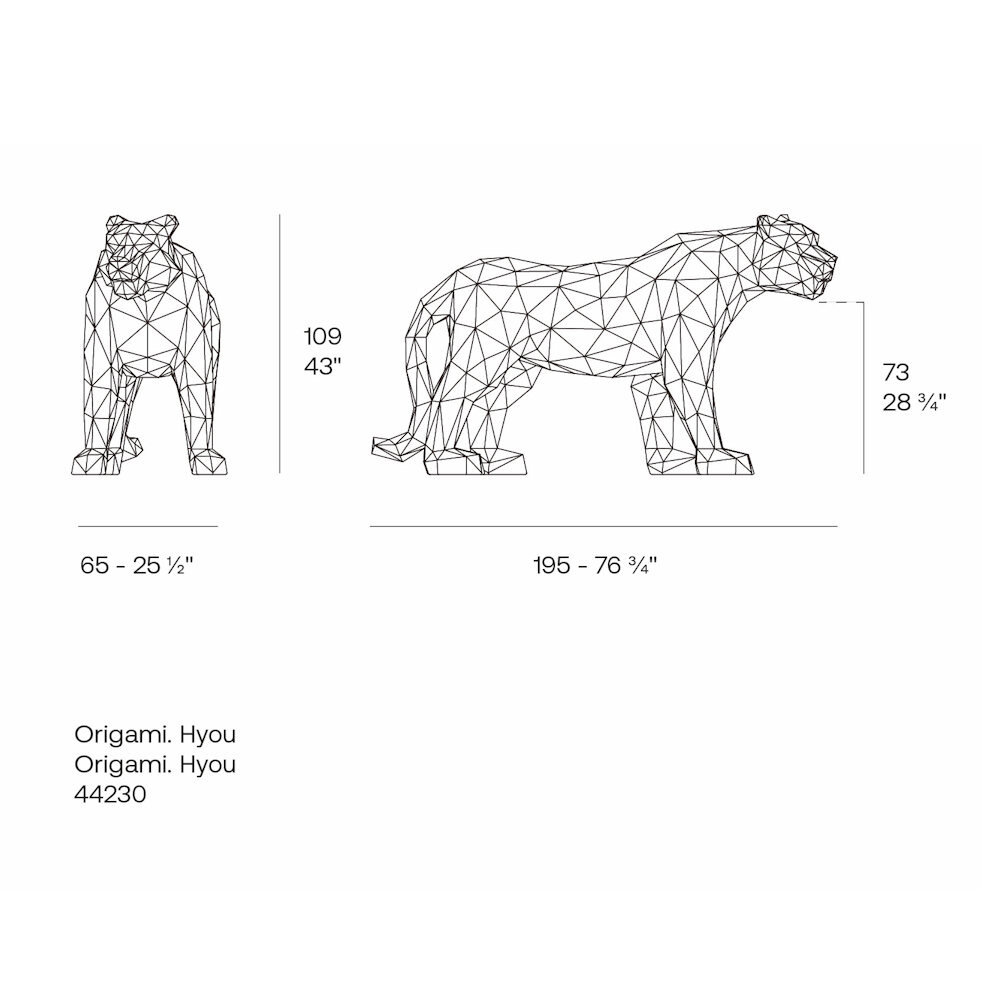 Vondom Origami Hyou tiger Vondom Origami Hyou tiger