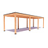 Overkapping Mick  Basis douglas 900 x 300 cm vrijstaand Overkapping Mick  Basis douglas 900 x 300 cm vrijstaand