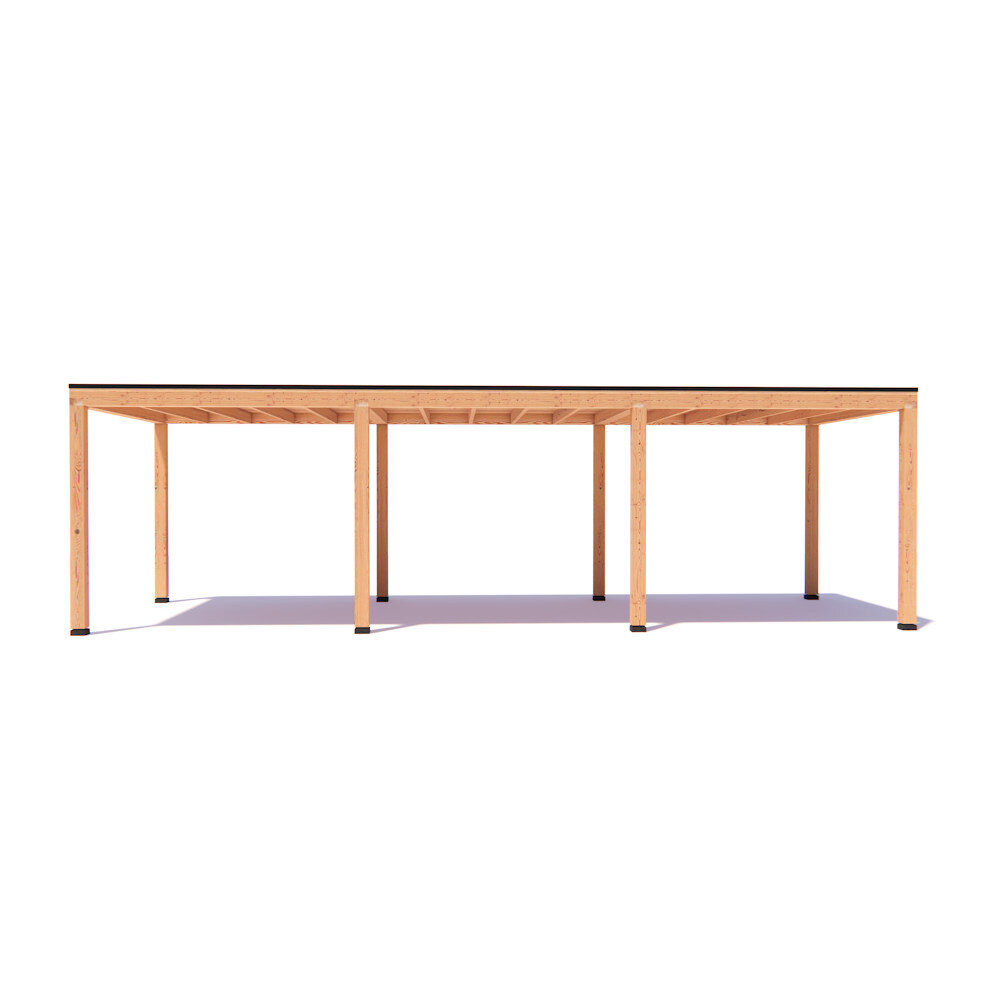 Overkapping Mick  Basis douglas 900 x 300 cm vrijstaand Overkapping Mick  Basis douglas 900 x 300 cm vrijstaand