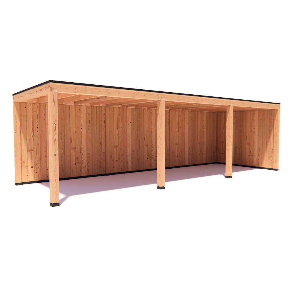 Overkapping Mick  Basis douglas 900 x 300 cm vrijstaand Overkapping Mick  Basis douglas 900 x 300 cm vrijstaand