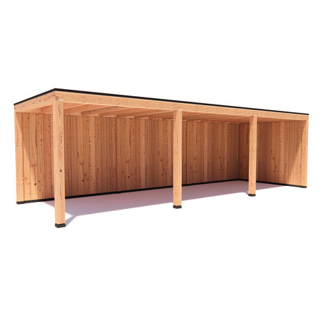 Overkapping Mick  Basis douglas 900 x 300 cm vrijstaand Overkapping Mick  Basis douglas 900 x 300 cm vrijstaand