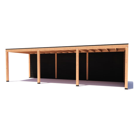 Overkapping Mick  Basis douglas 900 x 300 cm vrijstaand Overkapping Mick  Basis douglas 900 x 300 cm vrijstaand