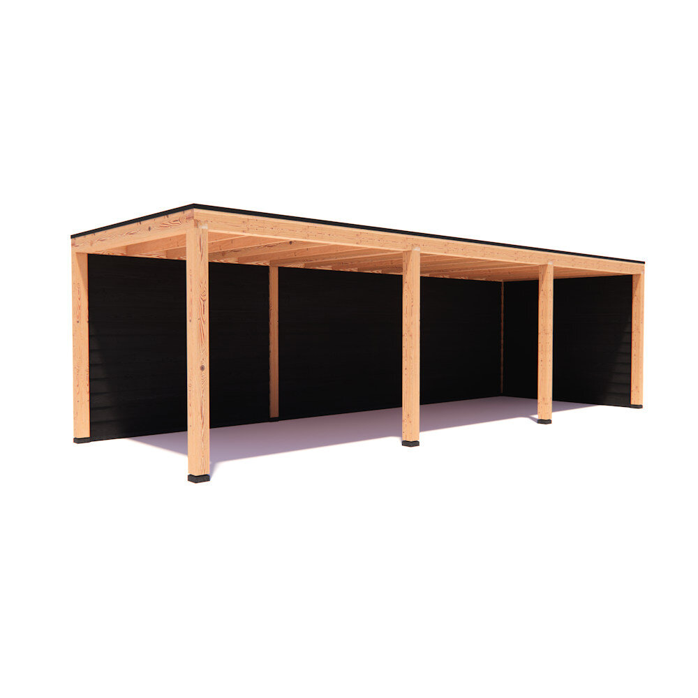 Overkapping Mick  Basis douglas 900 x 300 cm vrijstaand Overkapping Mick  Basis douglas 900 x 300 cm vrijstaand