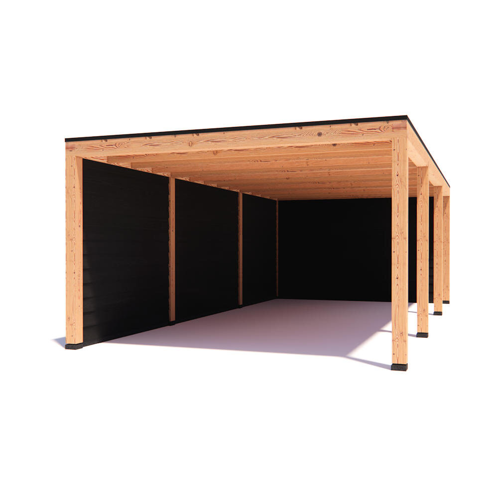 Overkapping Indy  Basis douglas 800 x 400 cm vrijstaand