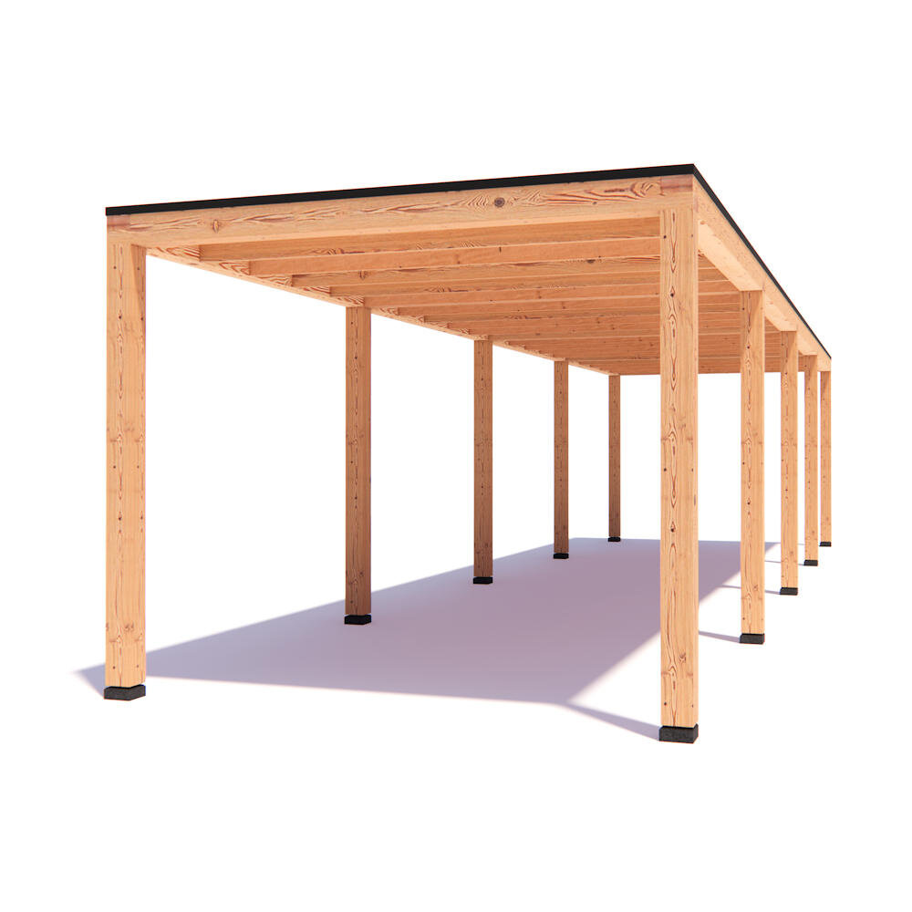 Overkapping Leo  Basis douglas 1200 x 300 cm vrijstaand Overkapping Leo  Basis douglas 1200 x 300 cm vrijstaand