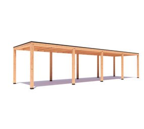 Overkapping Leo  Basis douglas 1200 x 300 cm vrijstaand Overkapping Leo  Basis douglas 1200 x 300 cm vrijstaand