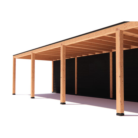 Overkapping Leo  Basis douglas 1200 x 300 cm vrijstaand Overkapping Leo  Basis douglas 1200 x 300 cm vrijstaand