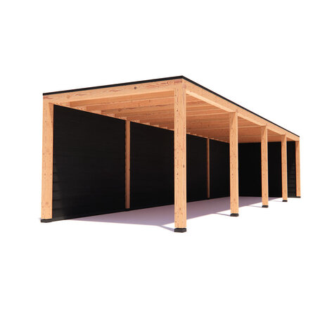 Overkapping Leo  Basis douglas 1200 x 300 cm vrijstaand Overkapping Leo  Basis douglas 1200 x 300 cm vrijstaand