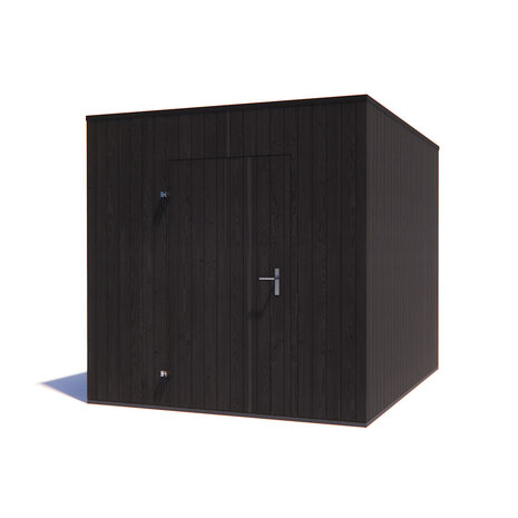 tuinhuis Kubix Vuren ZWART 250 x 250 cm tuinhuis Kubix Vuren ZWART 250 x 250 cm
