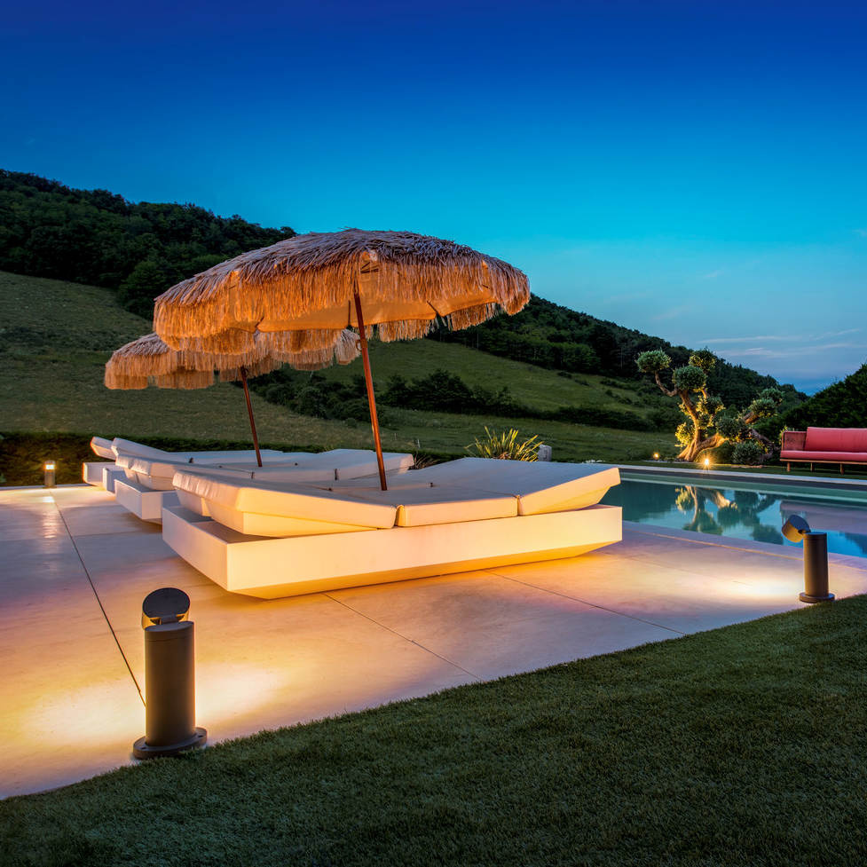 SLV R-Cube 35 richtbare tuinlamp
