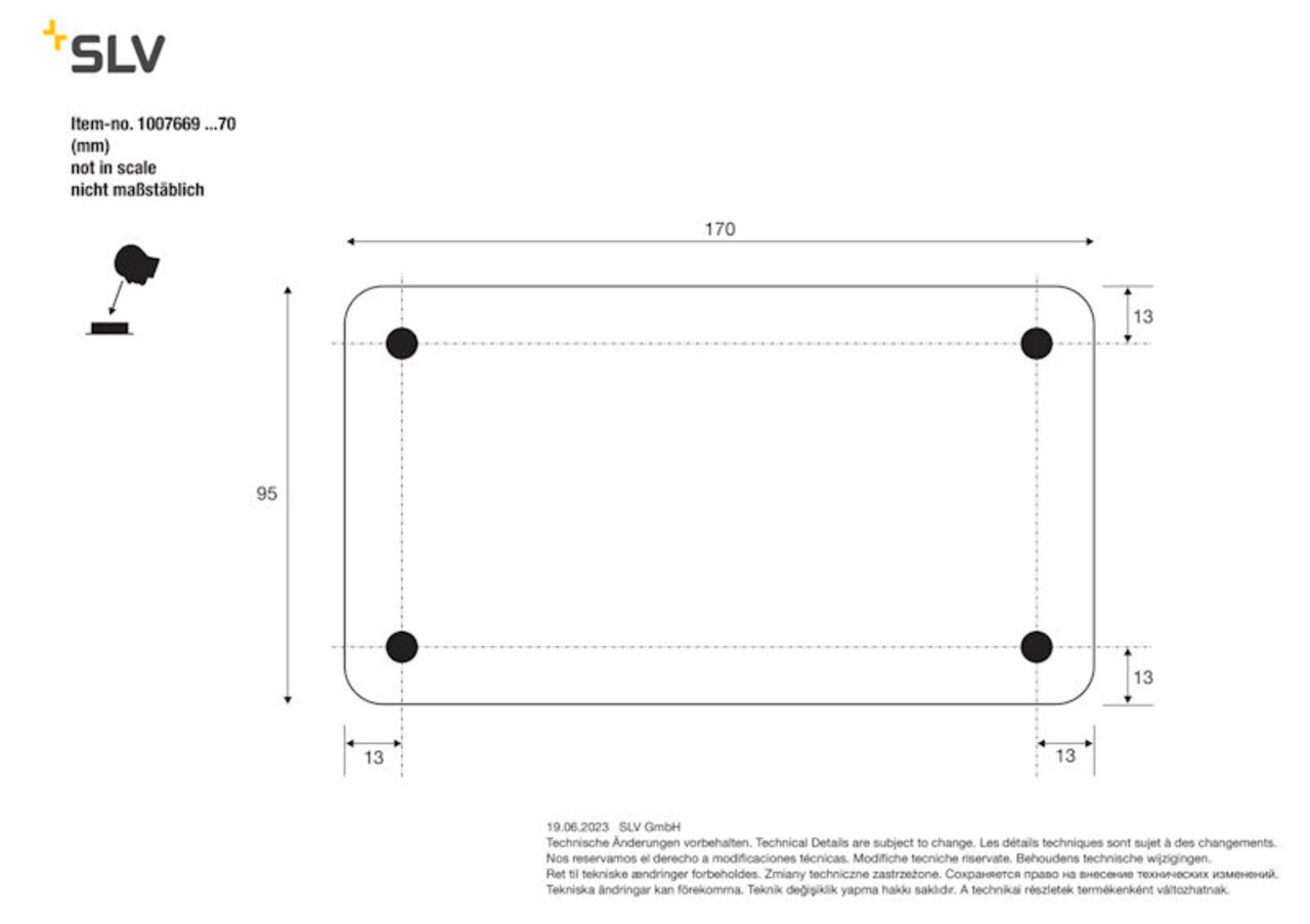 SLV LID I 45 single tuinlamp SLV LID I 45 single tuinlamp