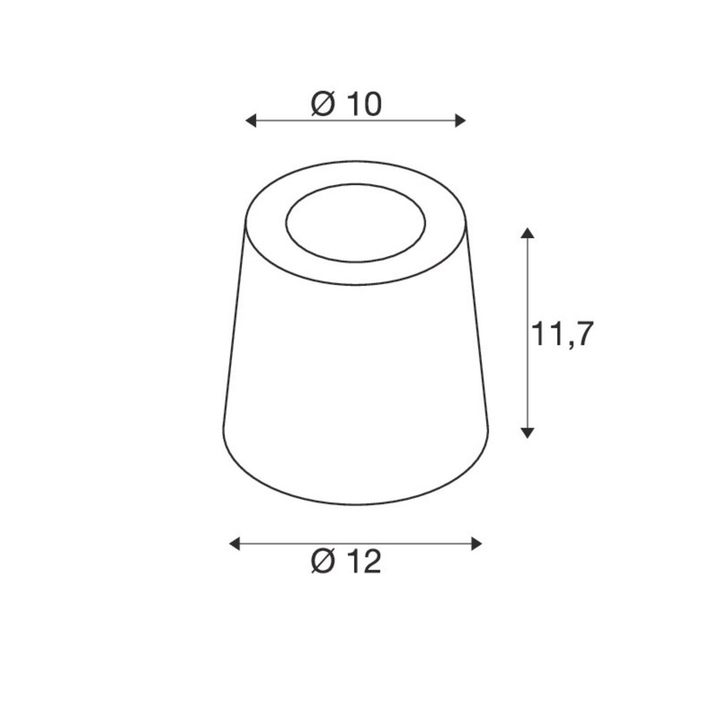 SLV Concreto FL rond vloerlamp SLV Concreto FL rond vloerlamp