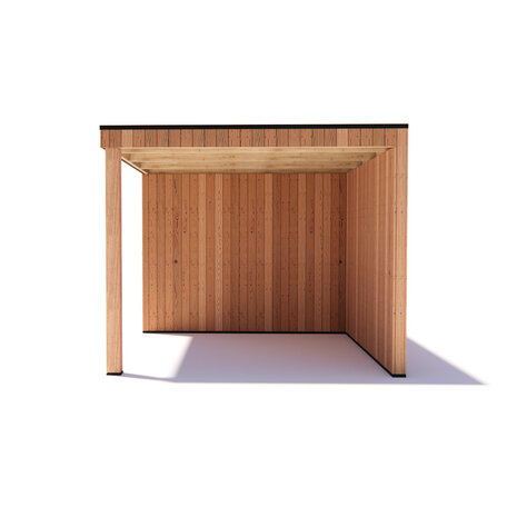 tuinhuis Kubix Douglas 200 x 300 cm + 300 cm overkapping tuinhuis Kubix Douglas 200 x 300 cm + 300 cm overkapping