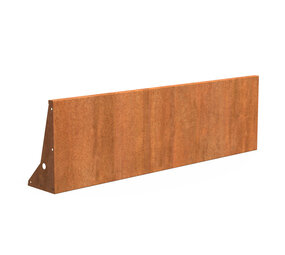 Keerwand cortenstaal 200 x 60 cm recht Keerwand cortenstaal 200 x 60 cm recht