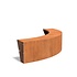 Keerwand + zitrand cortenstaal 200 x 50 cm buitenbocht Keerwand + zitrand cortenstaal 200 x 50 cm buitenbocht