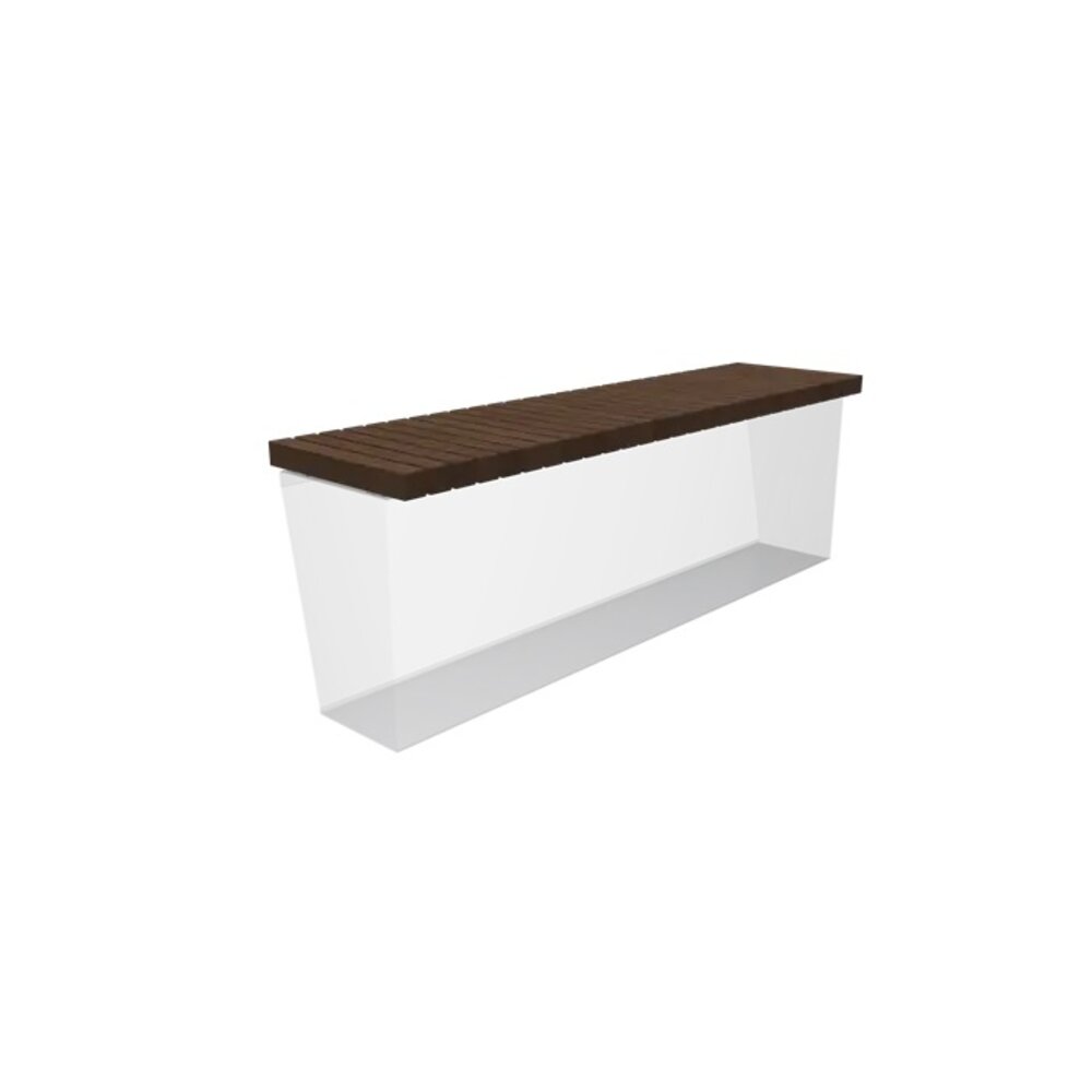 Zitting  recht 200 cm bamboe Zitting  recht 200 cm bamboe