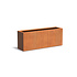 Andes cortenstaal 150x40x60 cm plantenbak Andes cortenstaal 150x40x60 cm plantenbak