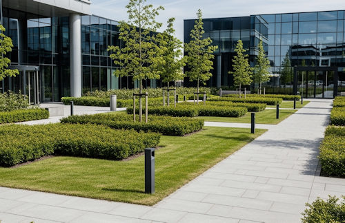 De tuin is het visitekaartje van uw bedrijf