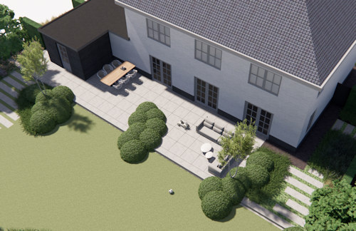 3D tuinontwerpen in Bergen op Zoom