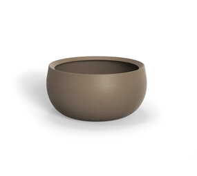 LORA polyester 80x40 cm ronde plantenbak